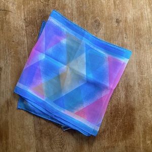 Vintage Colorful Scarf & Hair Wrap